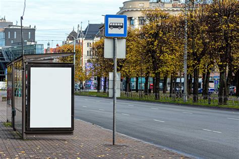 Bushokje reclame .